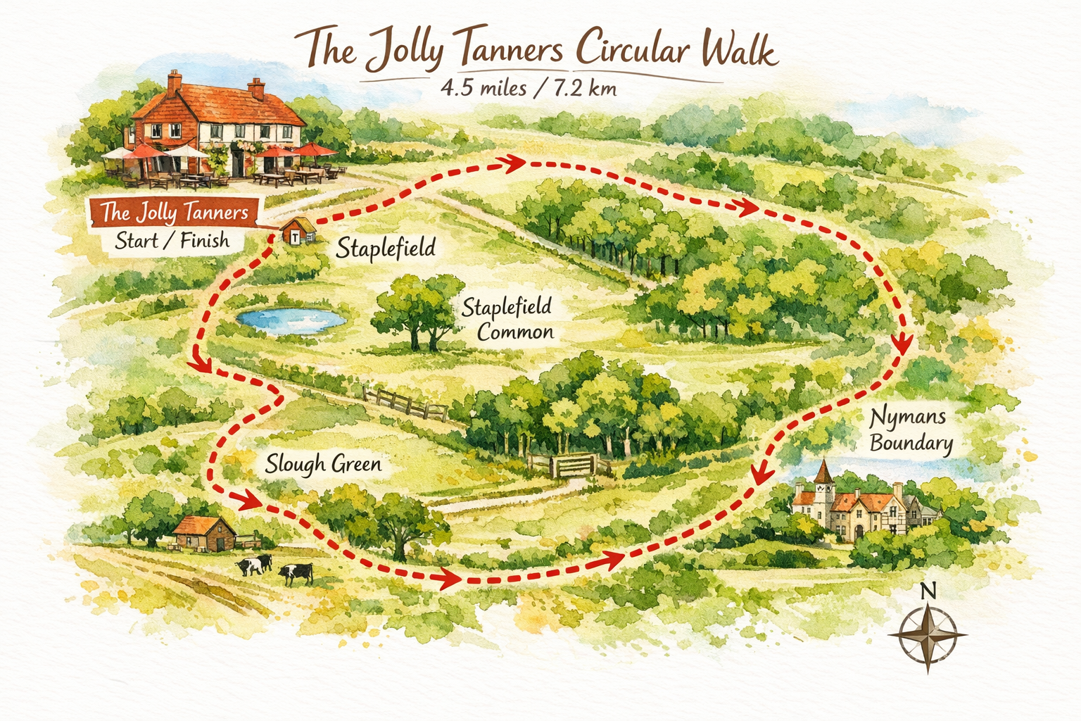 The Jolly Tanners Circular Walk